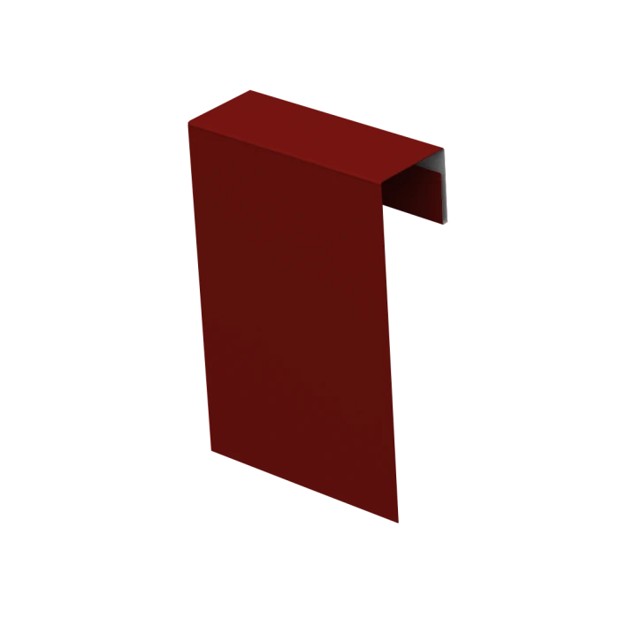 Соединительный профиль фибросайдинга Decover RAL 3011 Коричнево-красный 0.5