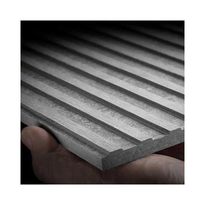 Фиброцементный сайдинг Фибратек 8х190х3000 серый