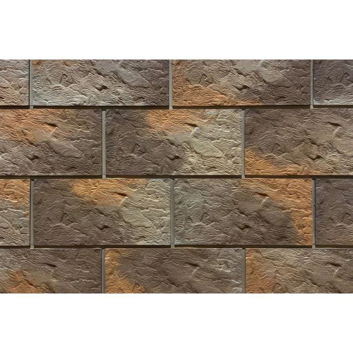 Фасадная панель Каньон Песчаник с перекрытием 39