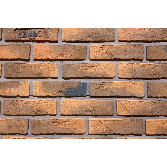 Фасадная панель Каньон Конаковский кирпич К34