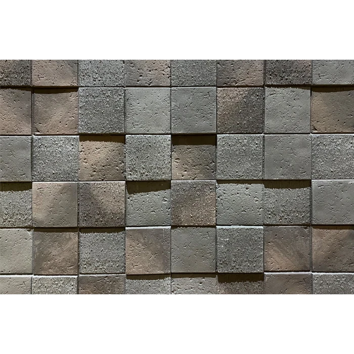 Фасадная панель Каньон 3D мозаика 45