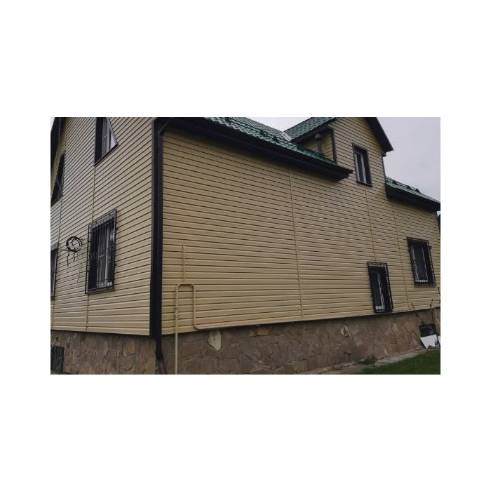 Виниловый сайдинг Docke Брус D6S LUX под дерево Зрелый Каштан 3600×300 фото 3