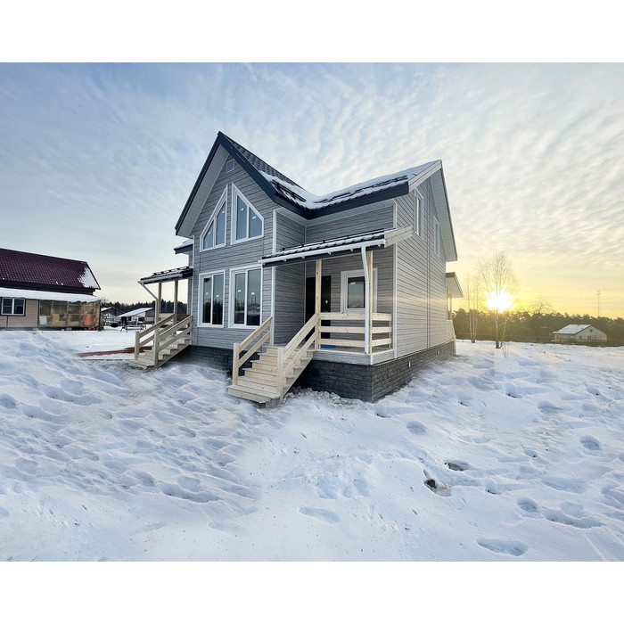 Виниловый сайдинг Docke Брус D6S LUX под дерево Канадская Береза 3600×300 фото 3