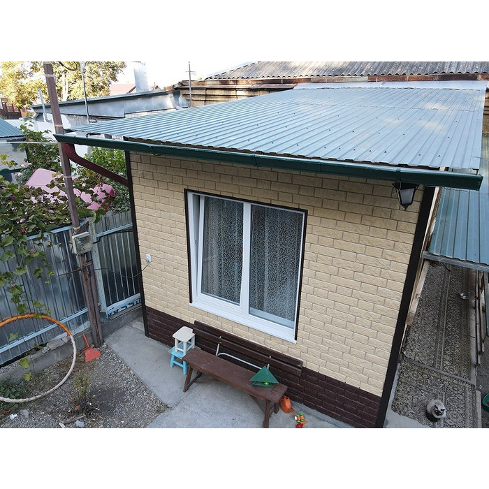 Виниловый сайдинг Docke BERGART LUX под камень Кешью 1809×285 фото 2