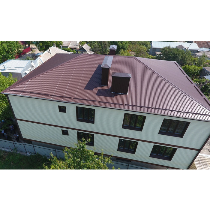 Виниловый сайдинг Docke Корабельный брус D4.5D PREMIUM Банан 3600×232 фото 4