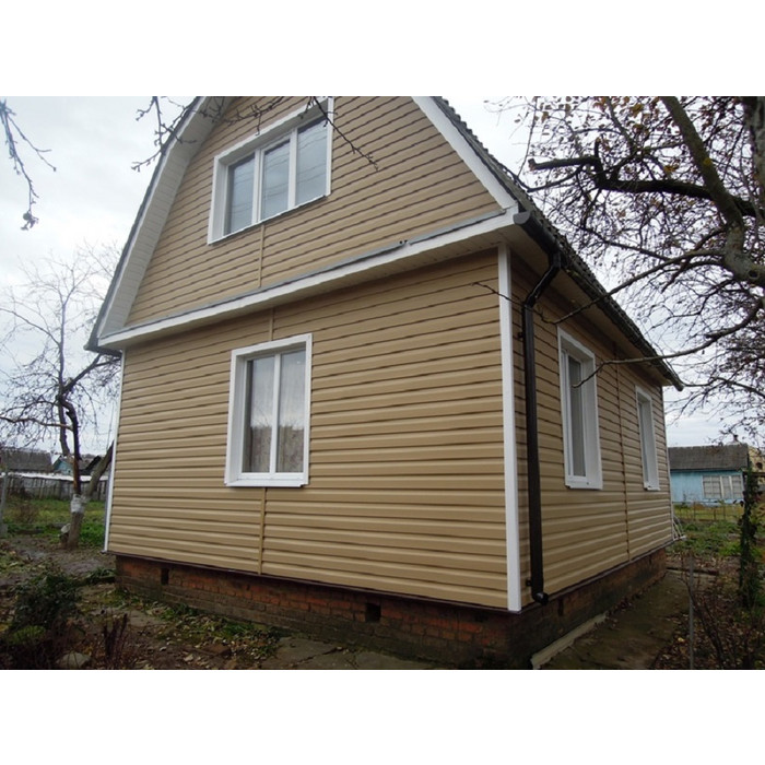 Виниловый сайдинг Docke Корабельный брус D4.5D PREMIUM Манго 3600×232 фото 2