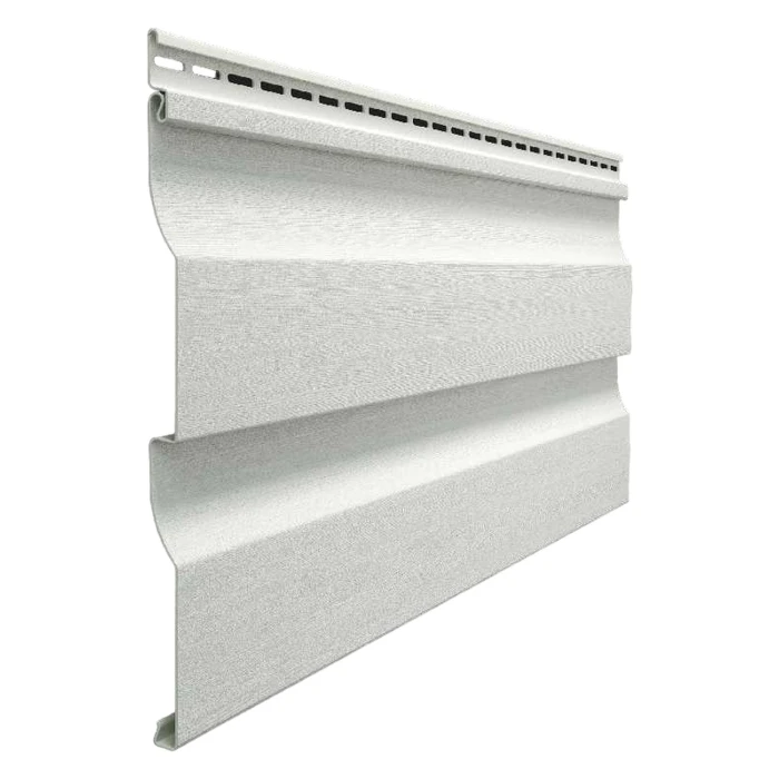 Виниловый сайдинг Docke Корабельный брус D4.5D PREMIUM Пломбир 3600×232