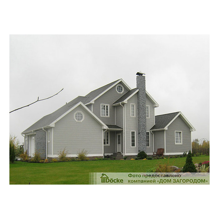 Виниловый сайдинг Docke Корабельный брус D4.5D PREMIUM Халва 3600×232 фото 2