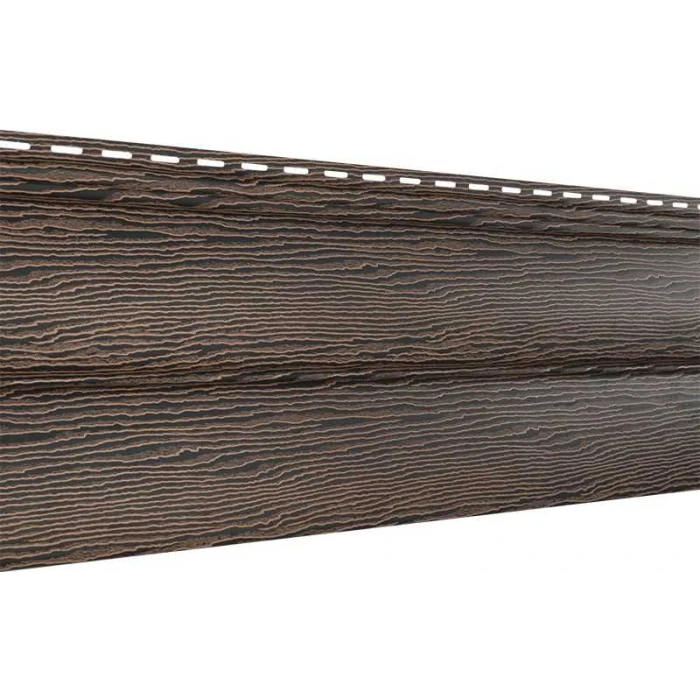 Виниловый сайдинг Ю-Пласт TimberBlock Дуб Мореный