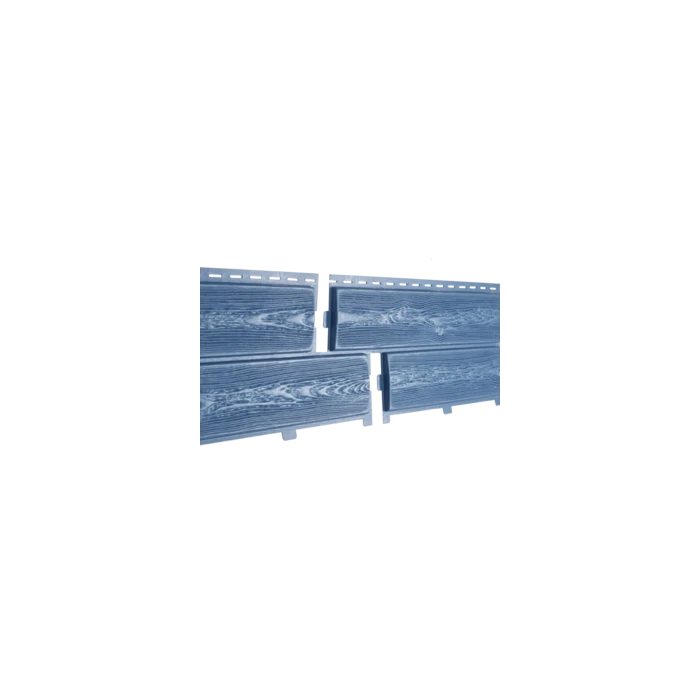 Виниловый сайдинг Ю-пласт Хокла Color 2000х250мм Голубика