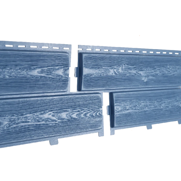 Фасадная панель Ю-Пласт Хокла Color 2000х250мм Голубика