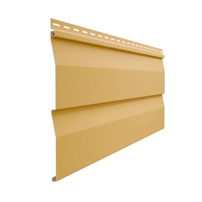 Виниловый сайдинг Docke Корабельный брус D4.5DL STANDARD манго 3000х232