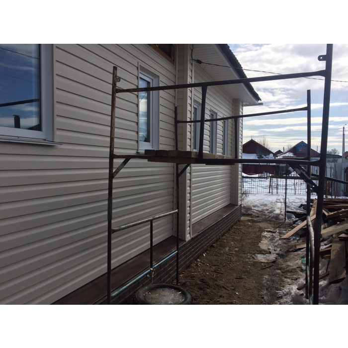 Виниловый сайдинг Docke Корабельный брус D4.5DL STANDARD сливки 3000х232 фото 4