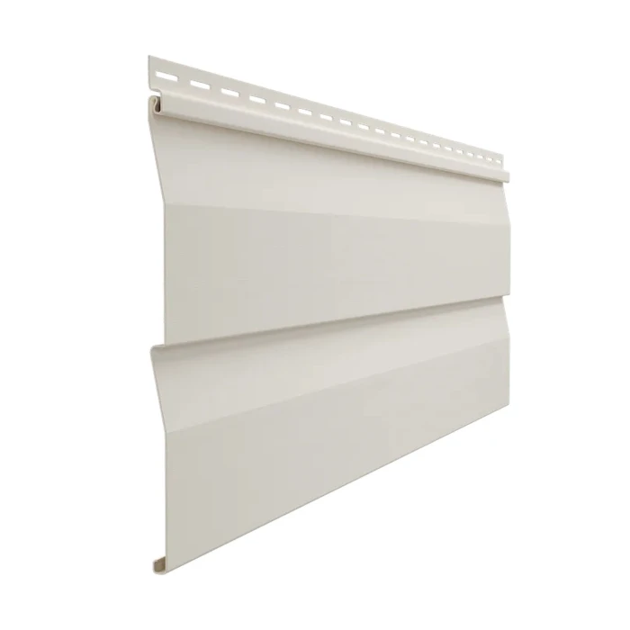 Виниловый сайдинг Docke Корабельный брус D4.5DL STANDARD пломбир 3000х232