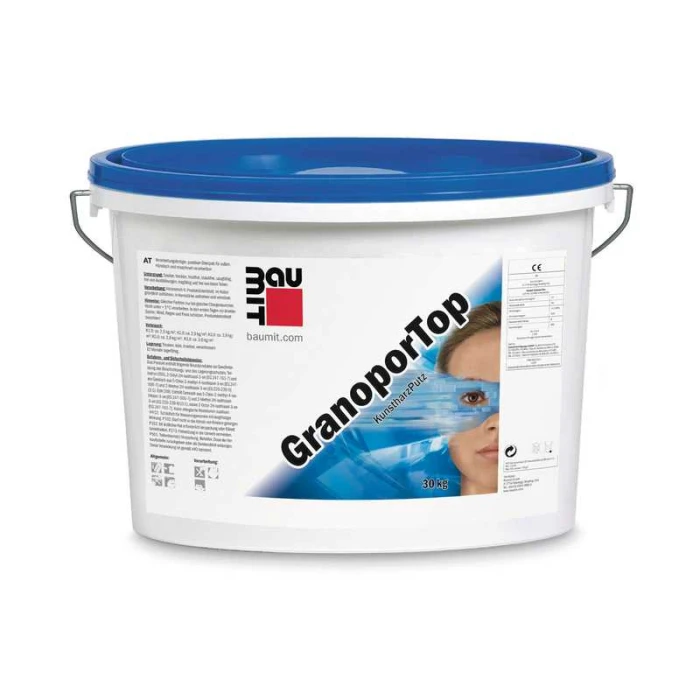 Пастообразная декоративная штукатурка Baumit GranoporTop БАЗА 25 кг (Австрия)