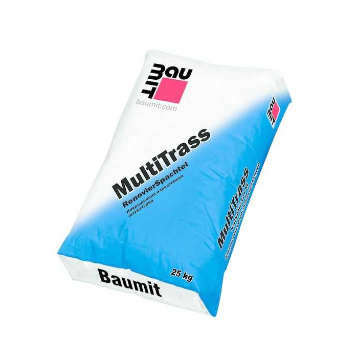 Ремонтная шпатлевка Baumit MultiTrass 25 кг