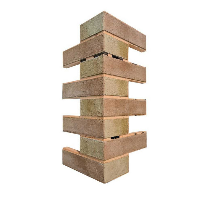 Термопанель угловая KlinkerFlex Glazgo 650х245х265 | 60