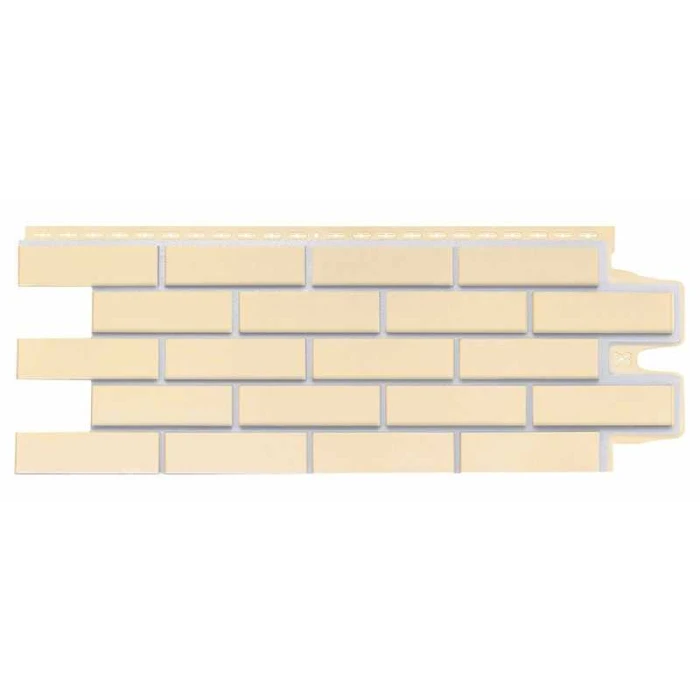 Фасадная панель Grand Line Премиум Шампань | Кирпич клинкерный