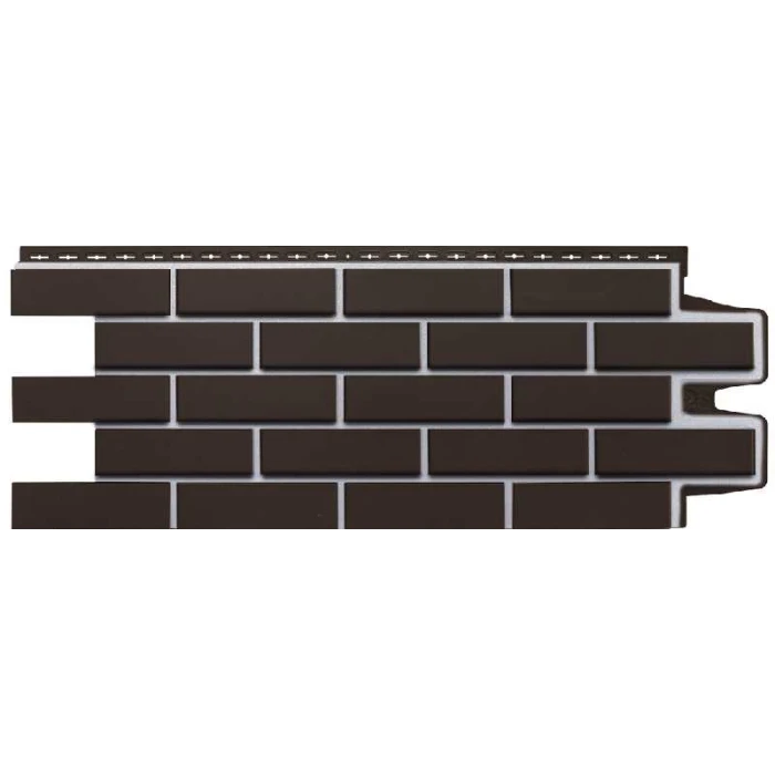 Фасадная панель Grand Line Премиум Шоколад | Кирпич клинкерный