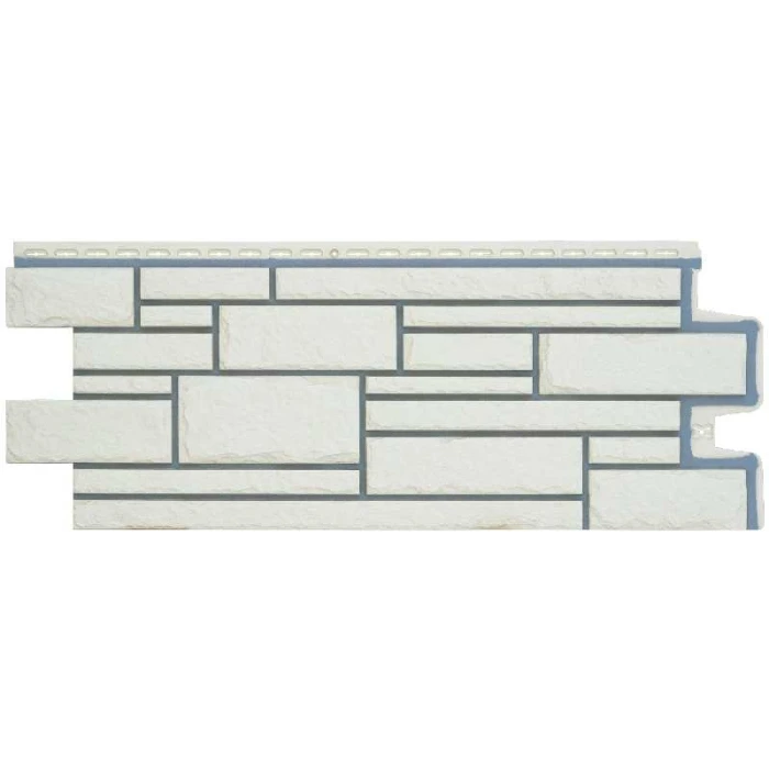 Фасадная панель Grand Line Камелот Премиум Пломбирный