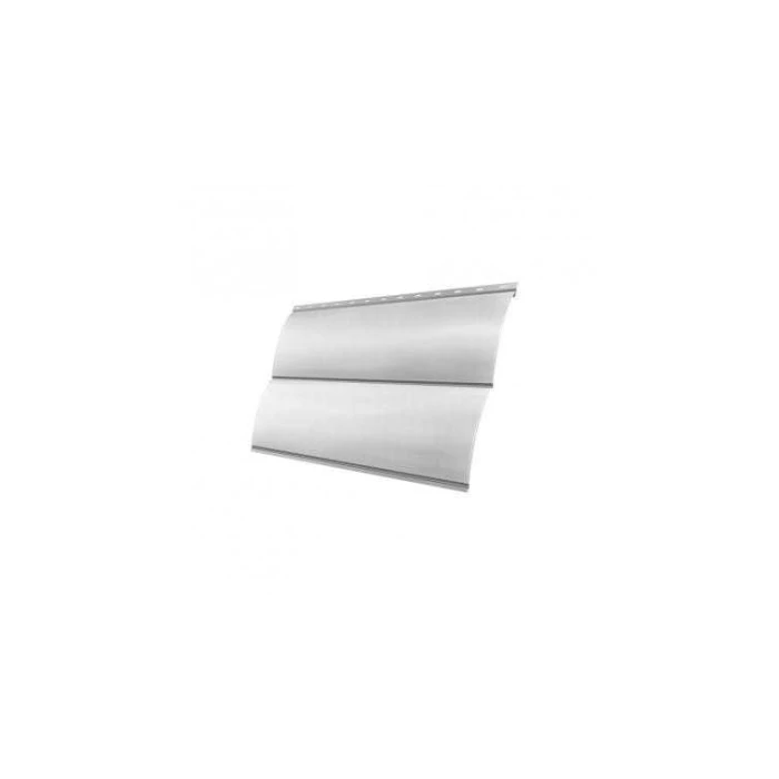 Металлический сайдинг Grand Line Блок-хаус 0.45 мм Drap RAL 9003 сигнальный белый