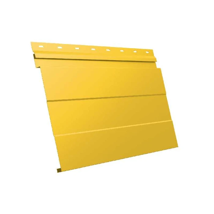 Металлический сайдинг Grand Line Фасадная панель 0.45 мм PE-foil RAL 1018