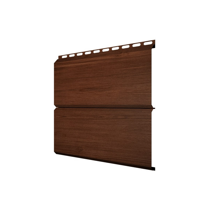 Металлический сайдинг Grand Line ЭкоБрус 0.45 мм Print Premium Antique Wood