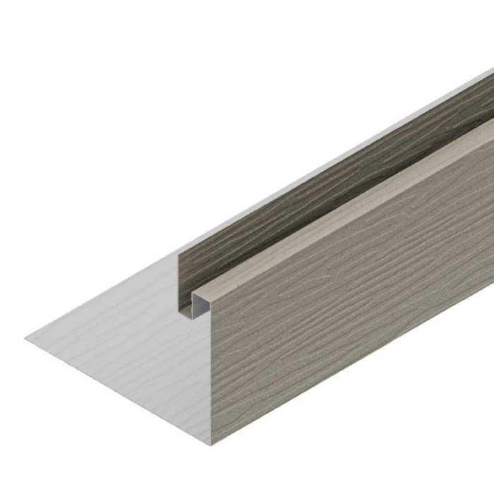 3-D профиль для окон. и двер. проёмов 100/100 факт Polyester 0,6mm (0,63mm с покрытием) Zn275 Серый мох матовый (RAL7003)