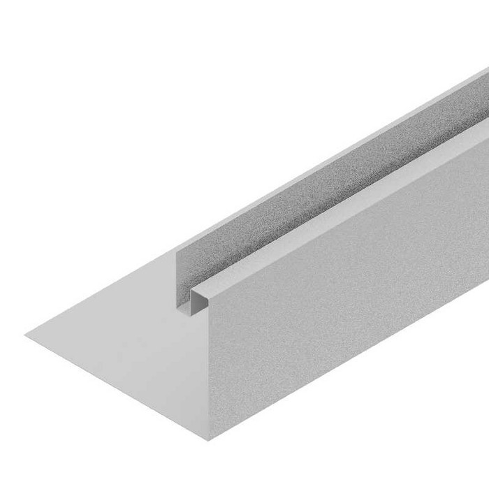 3-D профиль для окон. и двер. проёмов 100/250 GreenCoat Pural BT Светло-серый матовый (RR21)