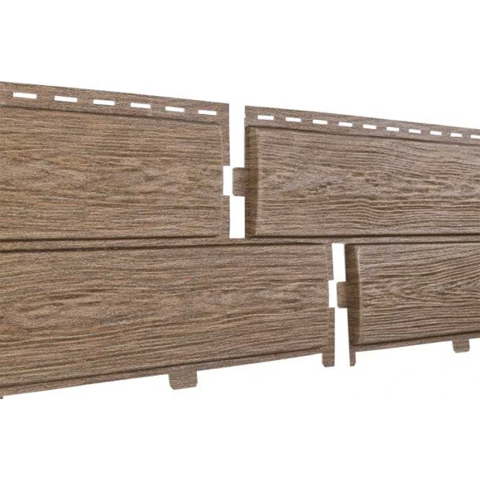 Фасадная панель с двойным замком Hokla лиственница медовая