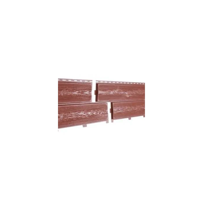 Фасадная панель с двойным замком Hokla Color брусника