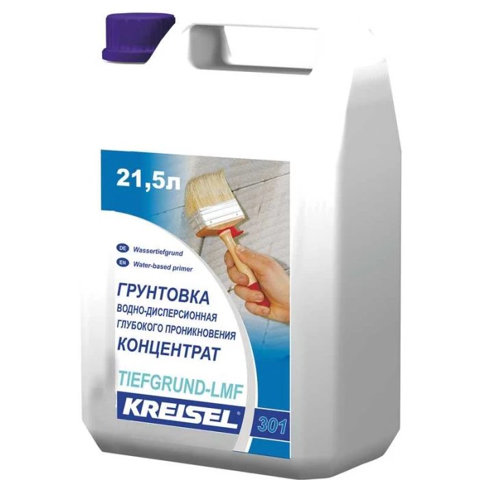 Грунтовка глубокого проникновения Kreisel 301 TIEFGRUND LMF, ведро