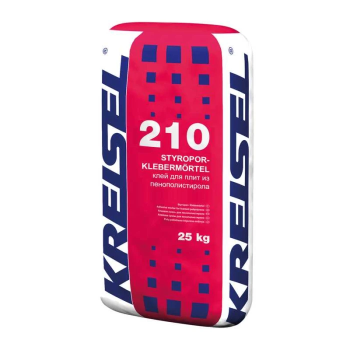 Клей для плит из пенополистирола 210 STYROPOR -KLEBEMÖRTEL Kreisel,25 кг