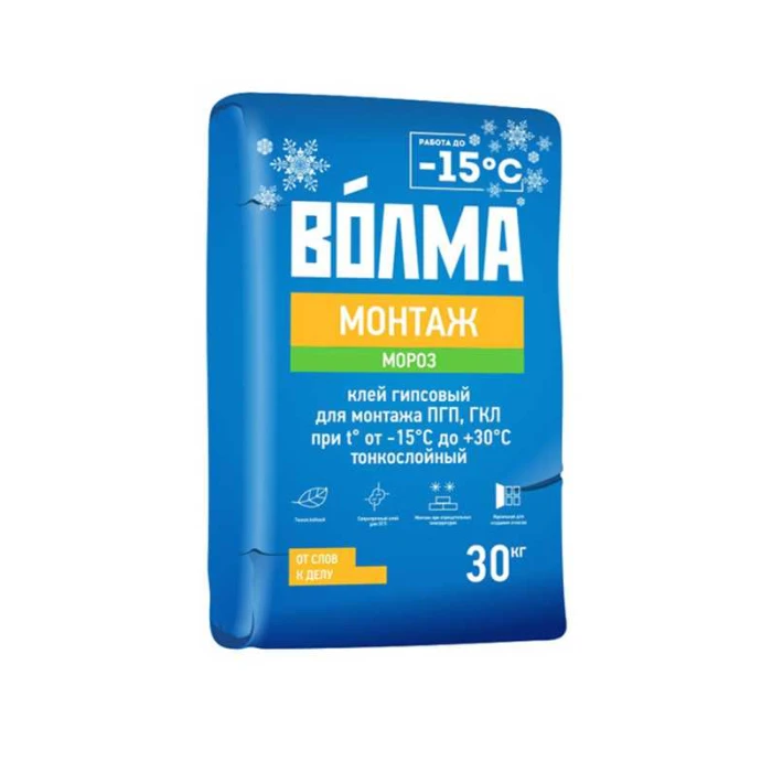 Монтажная смесь ВОЛМА–Монтаж Мороз 30 кг