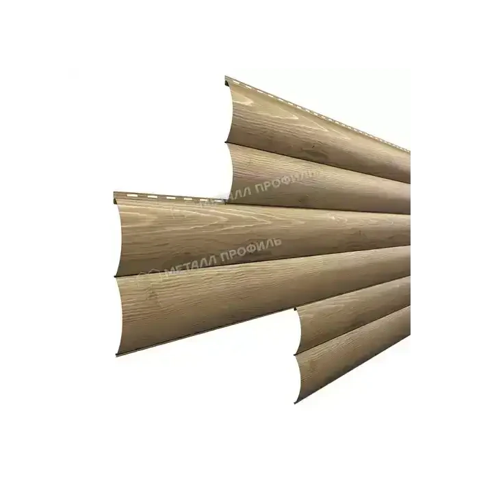 Металлический сайдинг Woodstock-Т Металл-Профиль ECOSTEEL Сосна 28х330