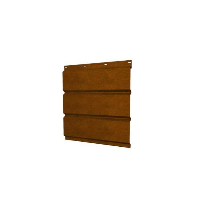 Софит металлический без перфорации 0,45 Print Elite с пленкой Golden Wood