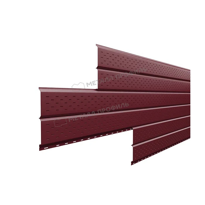 Софит МЕТАЛЛ ПРОФИЛЬ Lбрус-15х240 NormanMP (ПЭ-01-3005-0.5)