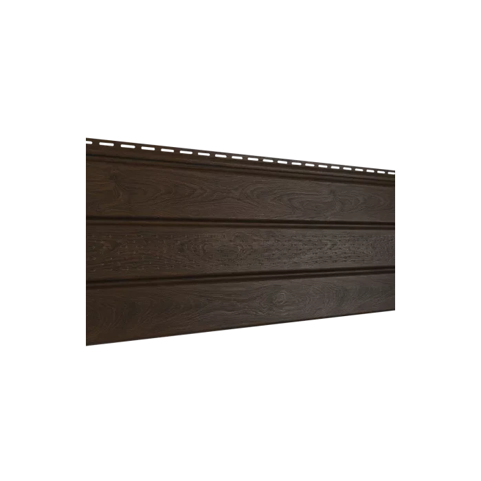 Софит виниловый Ю-Пласт PRO Орех с частичной перфорацией