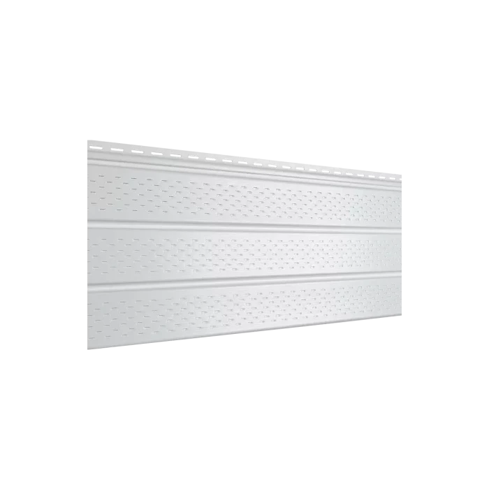 Софит виниловый Ю-Пласт PRO Белый с полной перфорацией