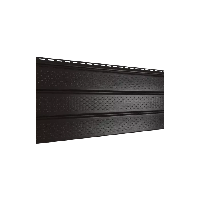 Софит виниловый Ю-Пласт PRO Коричневый с полной перфорацией