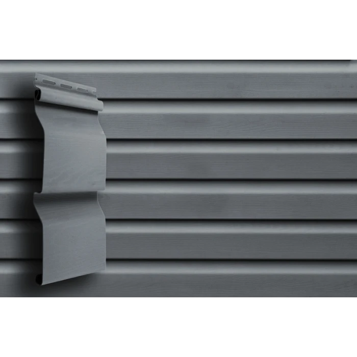 Акриловый сайдинг Grand Line Акрил. Премиум-коллекция Корабельный брус слим (Графит), 3,0м