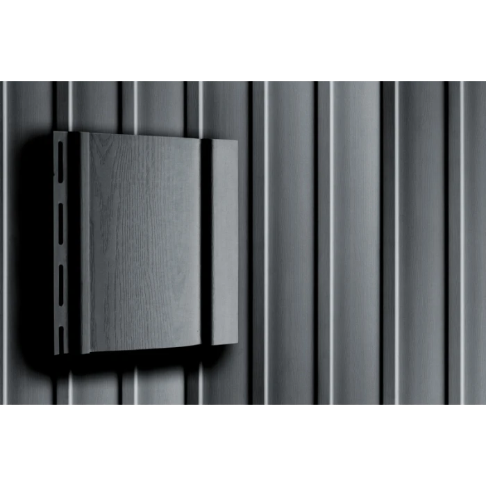 Акриловый сайдинг Grand Line Акрил. Премиум-коллекция Вертикальный (Графит), 3,0м