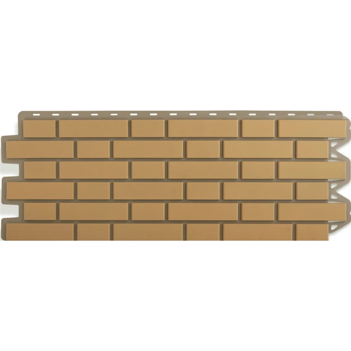 Фасадная панель Альта Профиль Кирпич клинкерный Бежевый 1220х440х20
