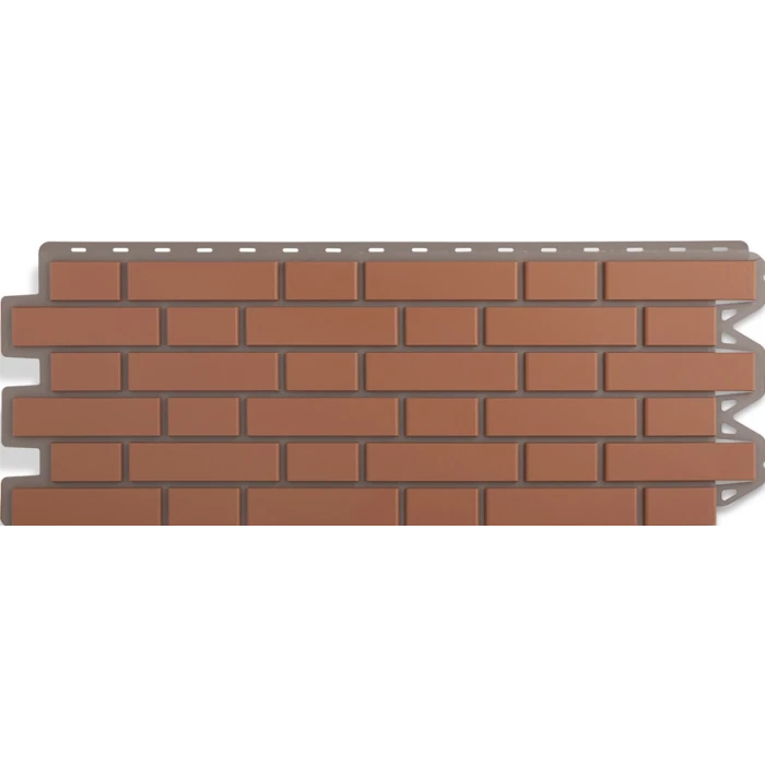 Фасадная панель Альта Профиль Кирпич клинкерный Красный 1220х440х20