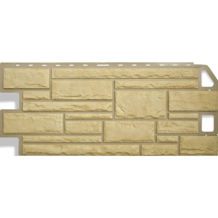 Фасадная панель Альта Профиль Камень Желтый 1130х470х23