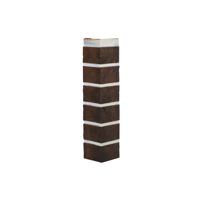 Наружный угол Альта Профиль Кирпич Рустикальный цвет 06 470х100х28