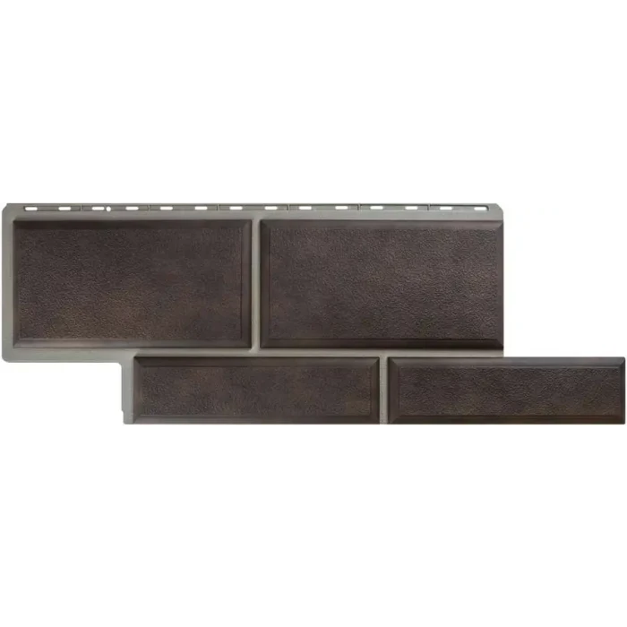 Фасадная панель Альта Профиль Камень Флорентийский Коричневый 1260х450х27