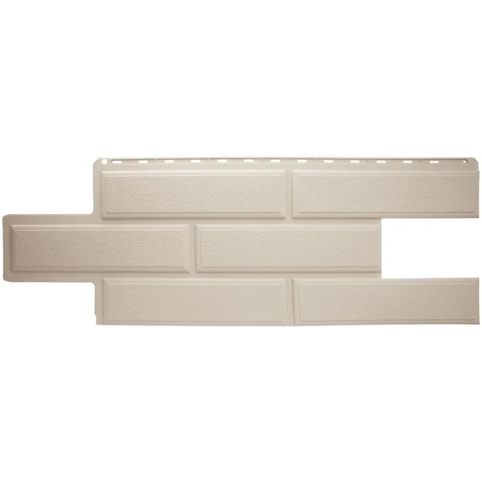 Фасадная панель Альта Профиль Венеция ЭКО Кремовый 1260х450х20