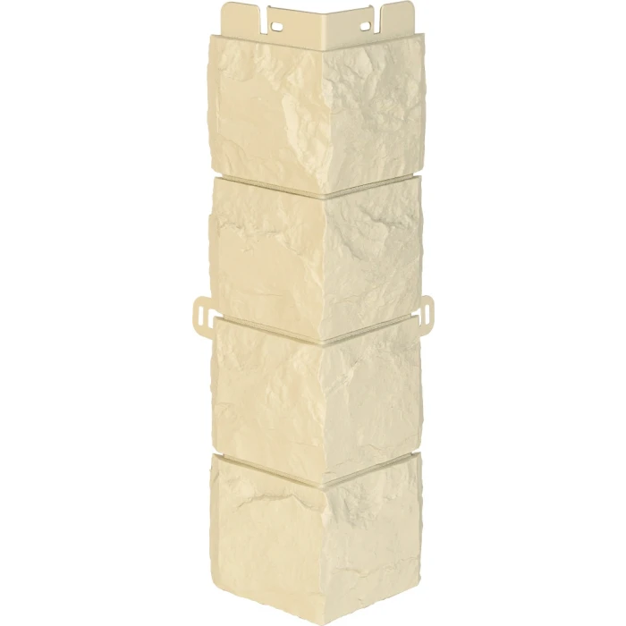 Наружный угол Альта Профиль Фагот ЭКО Песчаный 450х130х42